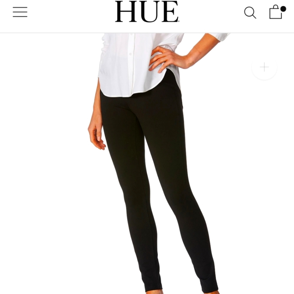 HUE Ponte Leggings NWT Size Medium 🖤